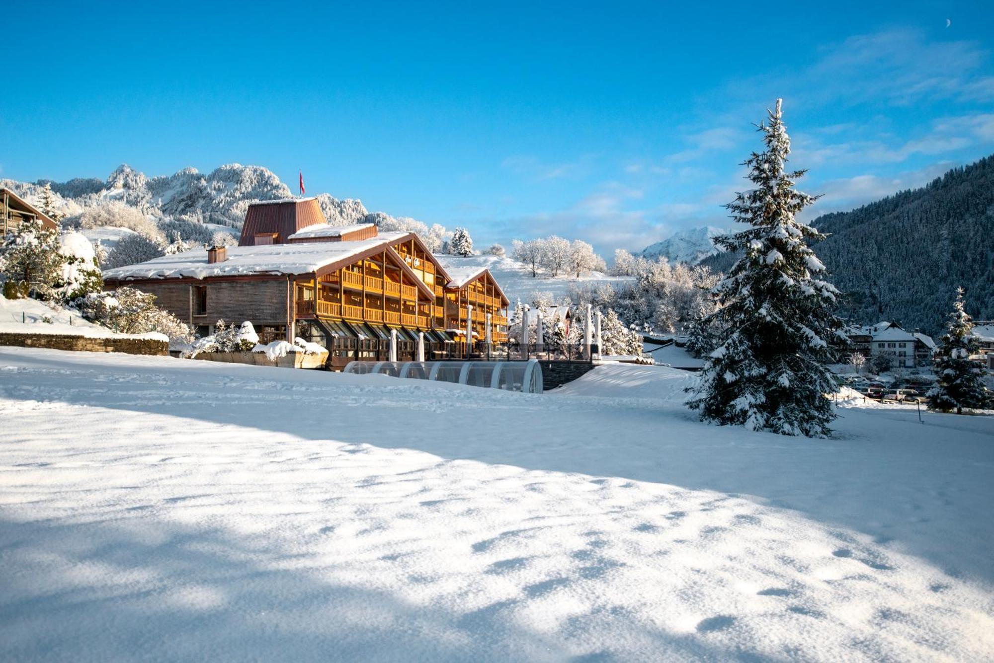 Hotel Cailler & Bains De La Gruyere Charmey Luaran gambar